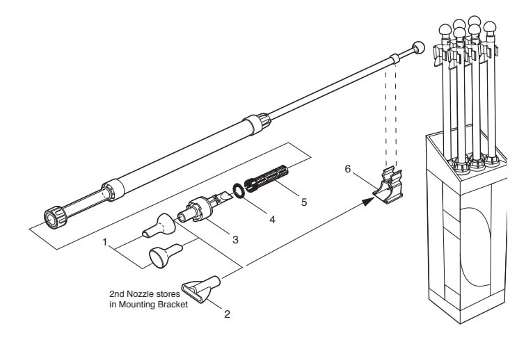 SpaWand - Polaris Parts Diagram