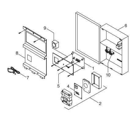Ji 2000 Pool/Spa Control System - Jandy Parts Diagram