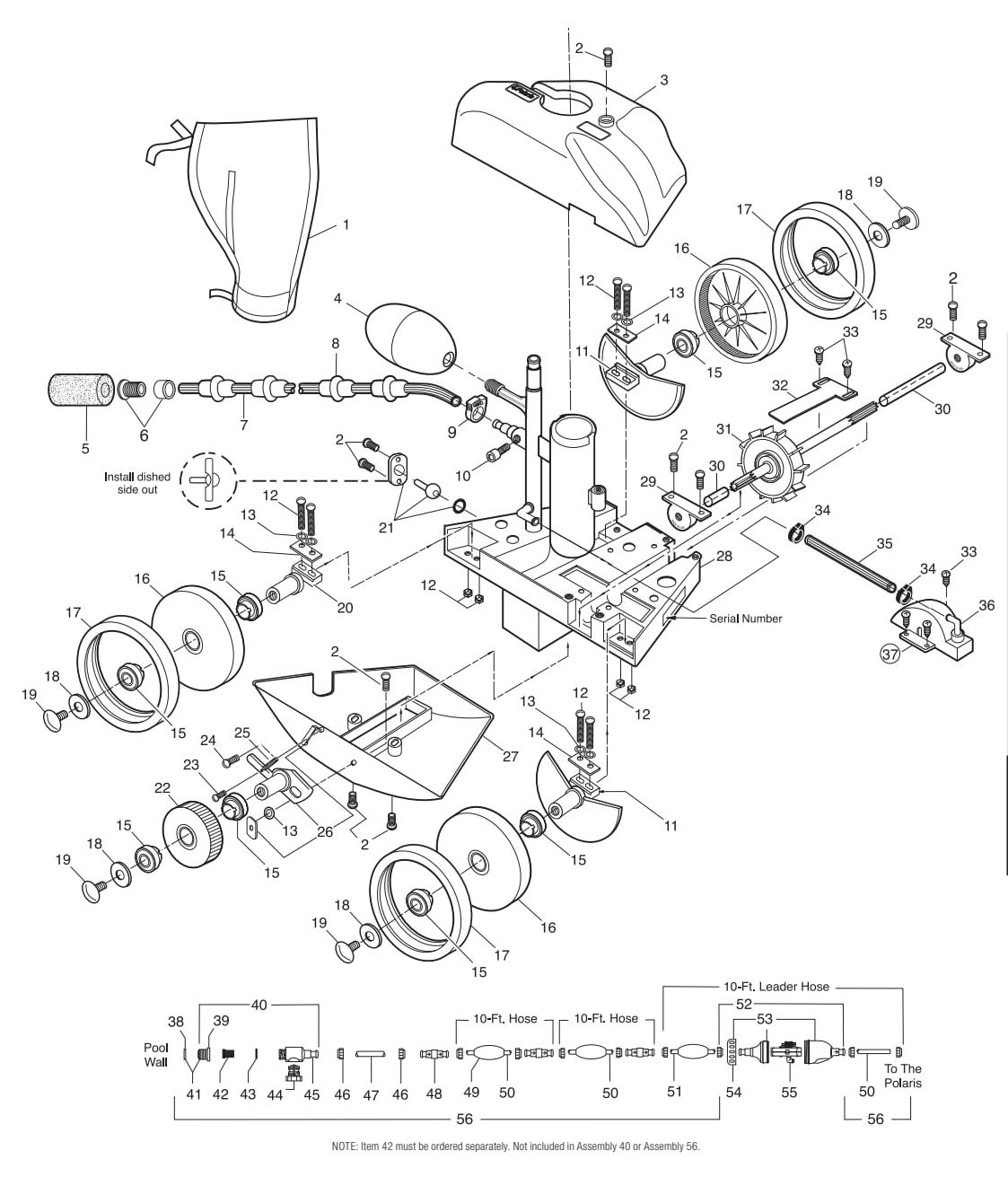 Polaris 180 - Polaris Parts Diagram