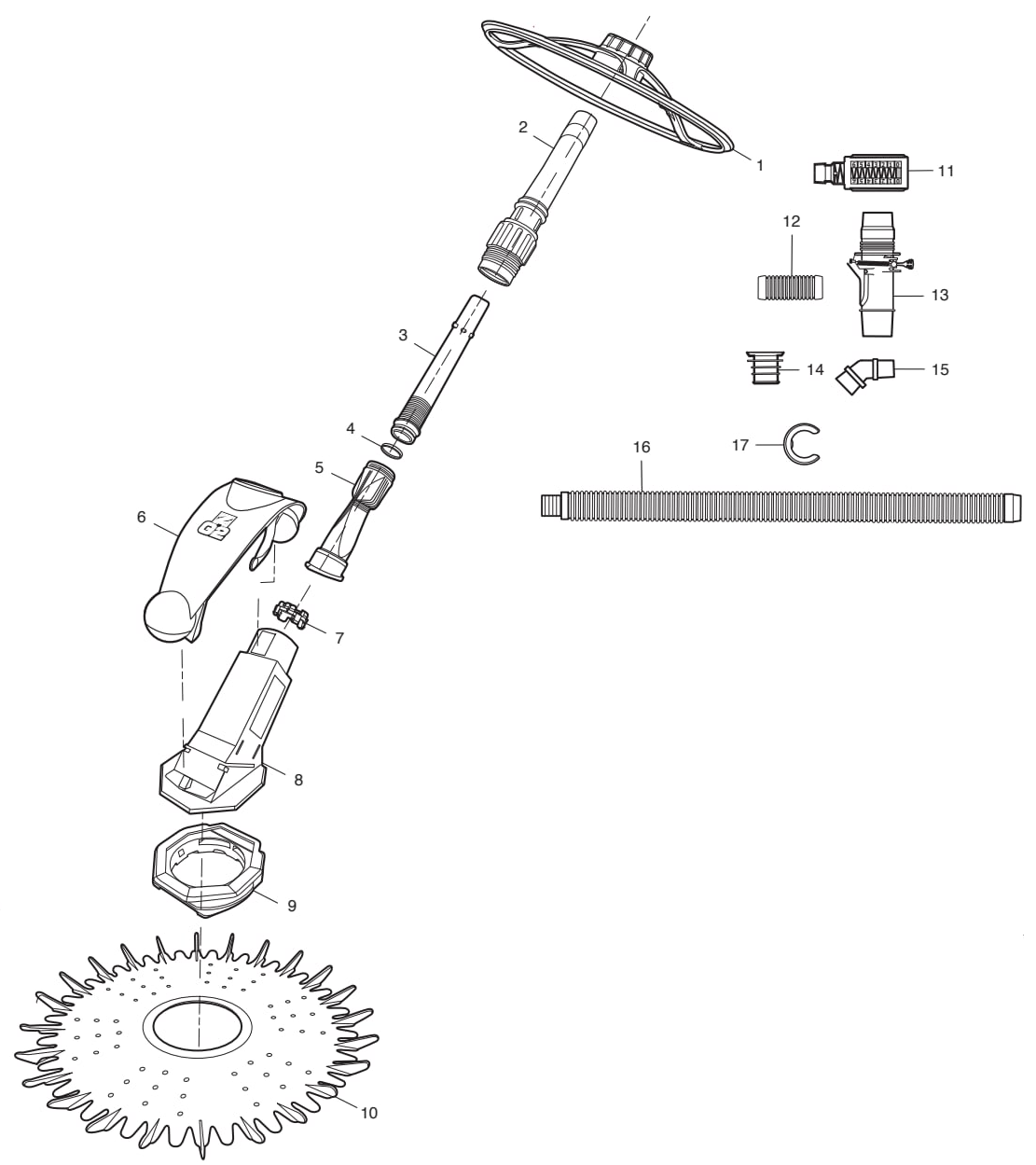 Zodiac G2 - Zodiac Parts Diagram