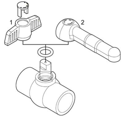 Ball Valves - CMP Parts Diagram