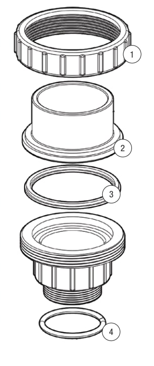 Union - Fluidra Parts Diagram