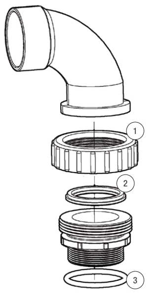 Union - Fluidra Parts Diagram