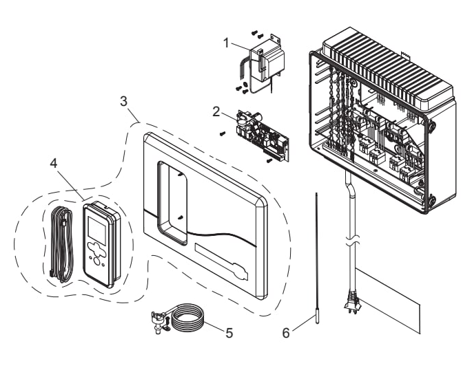 Polaris PAC Pool Automation Control for Above-Ground Pools - Polaris Parts Diagram