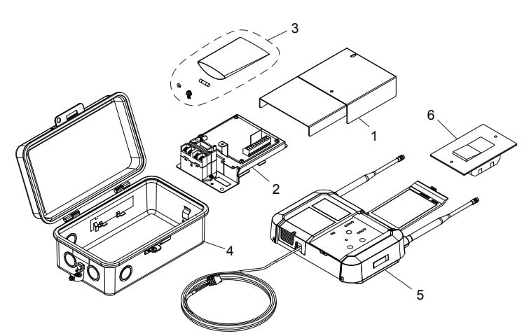 AquaLink TCX - Jandy Parts Diagram