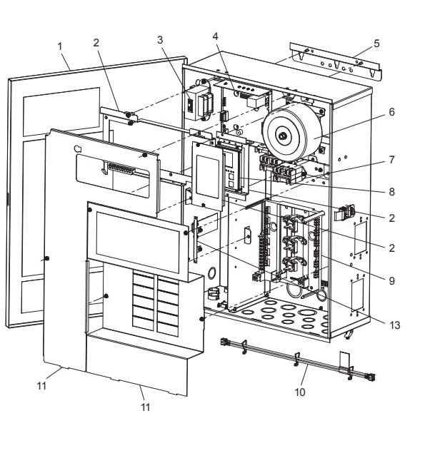 Jandy Power Center - Jandy Parts Diagram