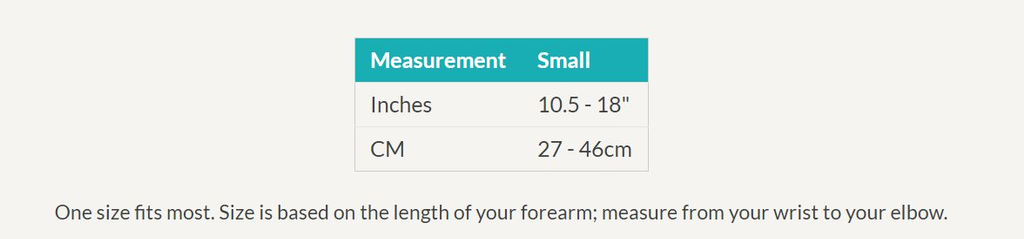 Sizing guide