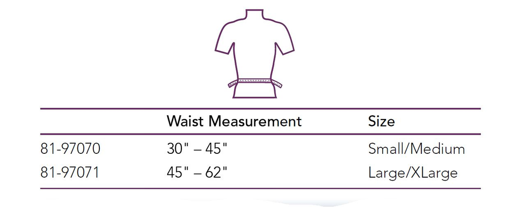 Sizing guide