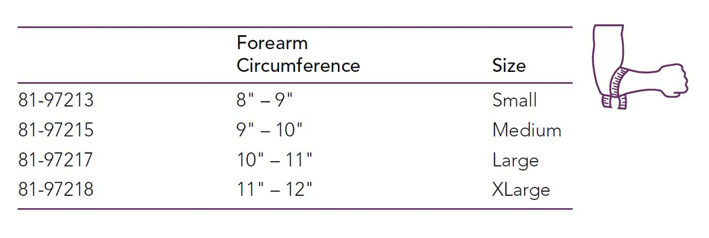 Sizing guide
