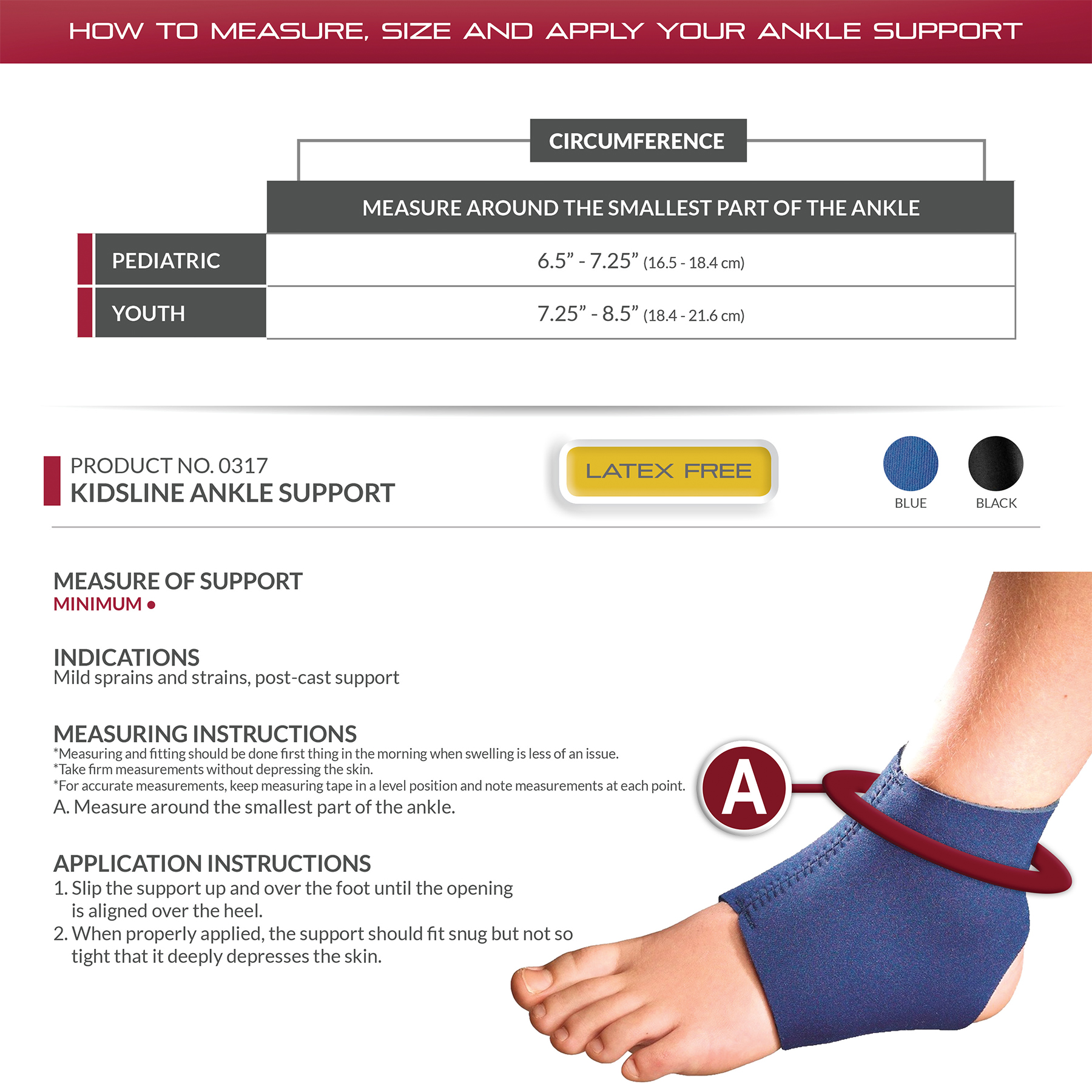 Sizing guide