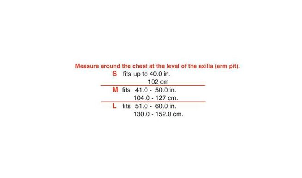 Sizing guide
