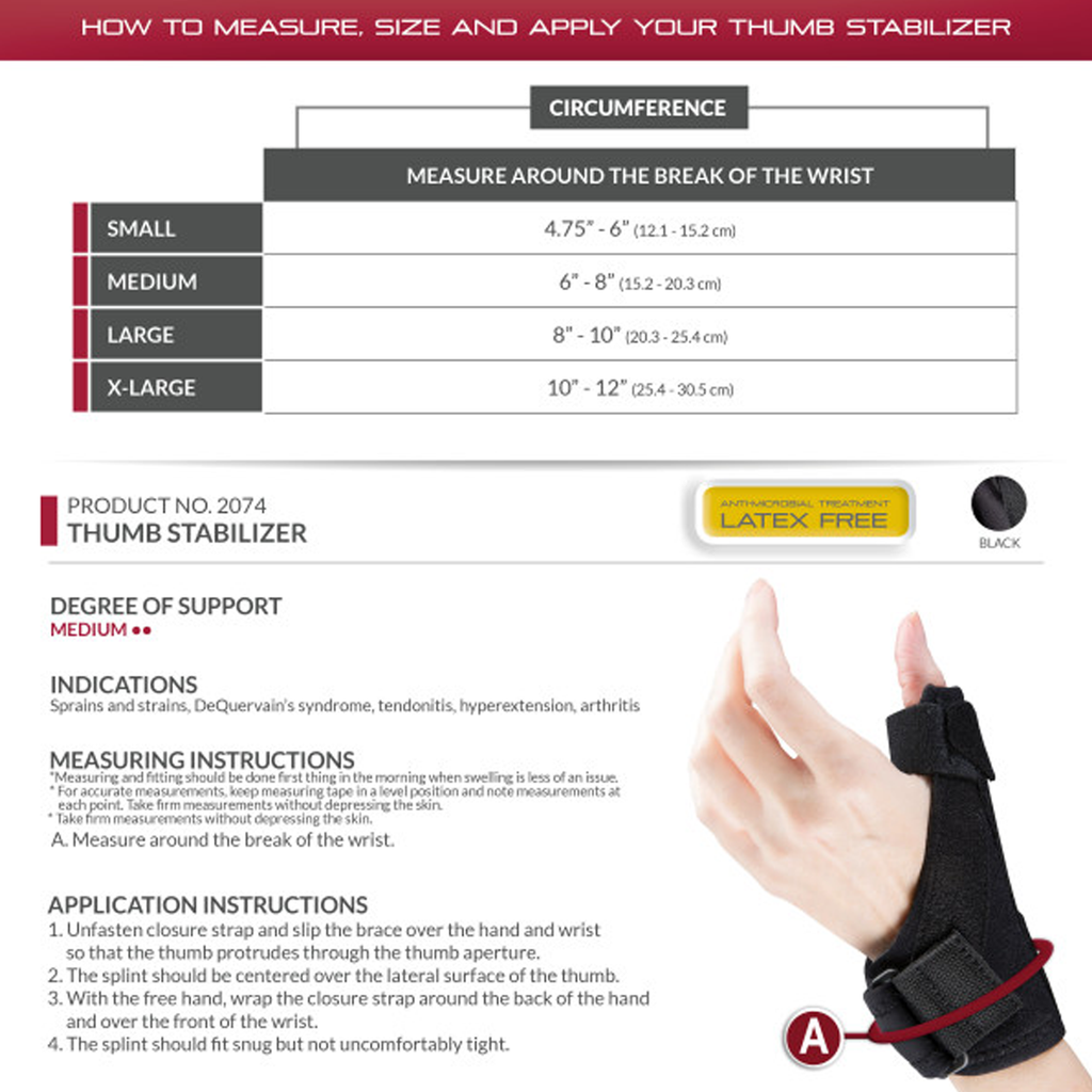 Sizing guide