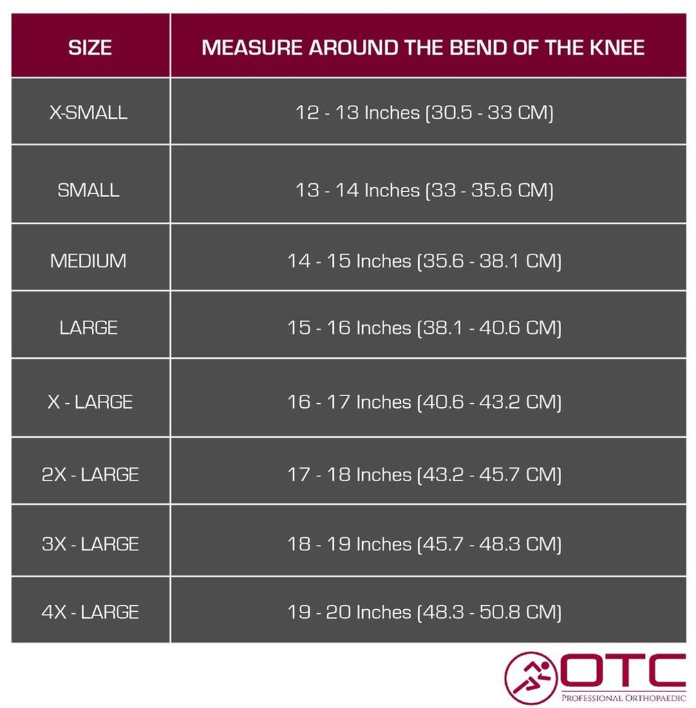 Sizing guide