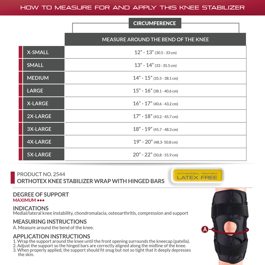Sizing guide