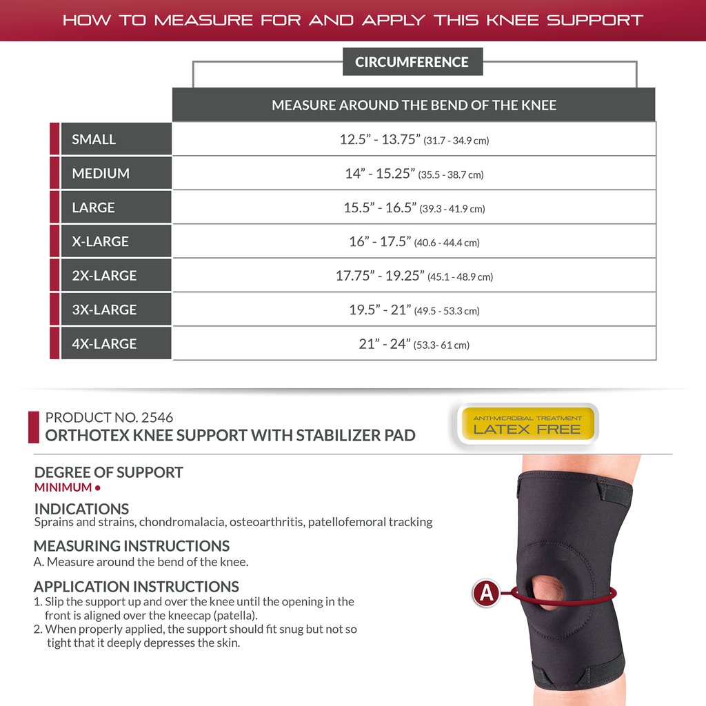 Sizing guide