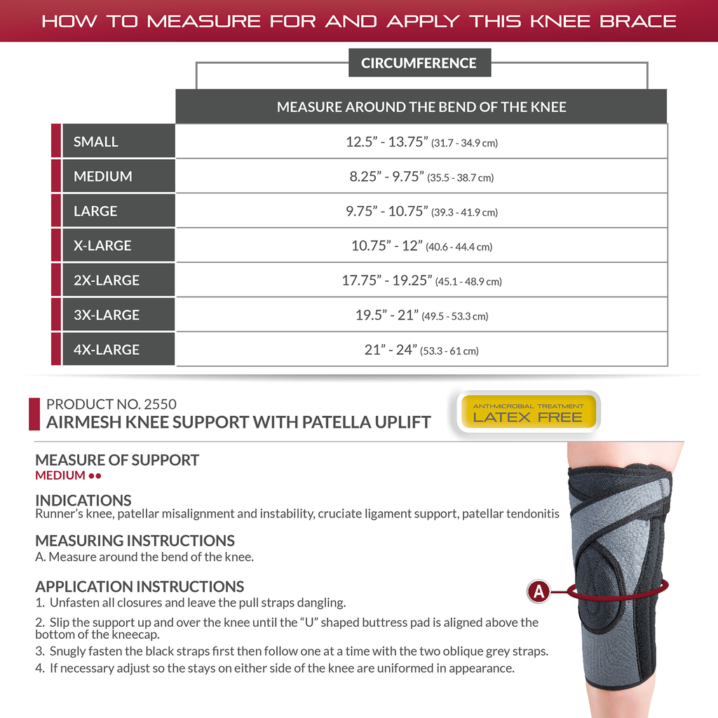 Sizing guide