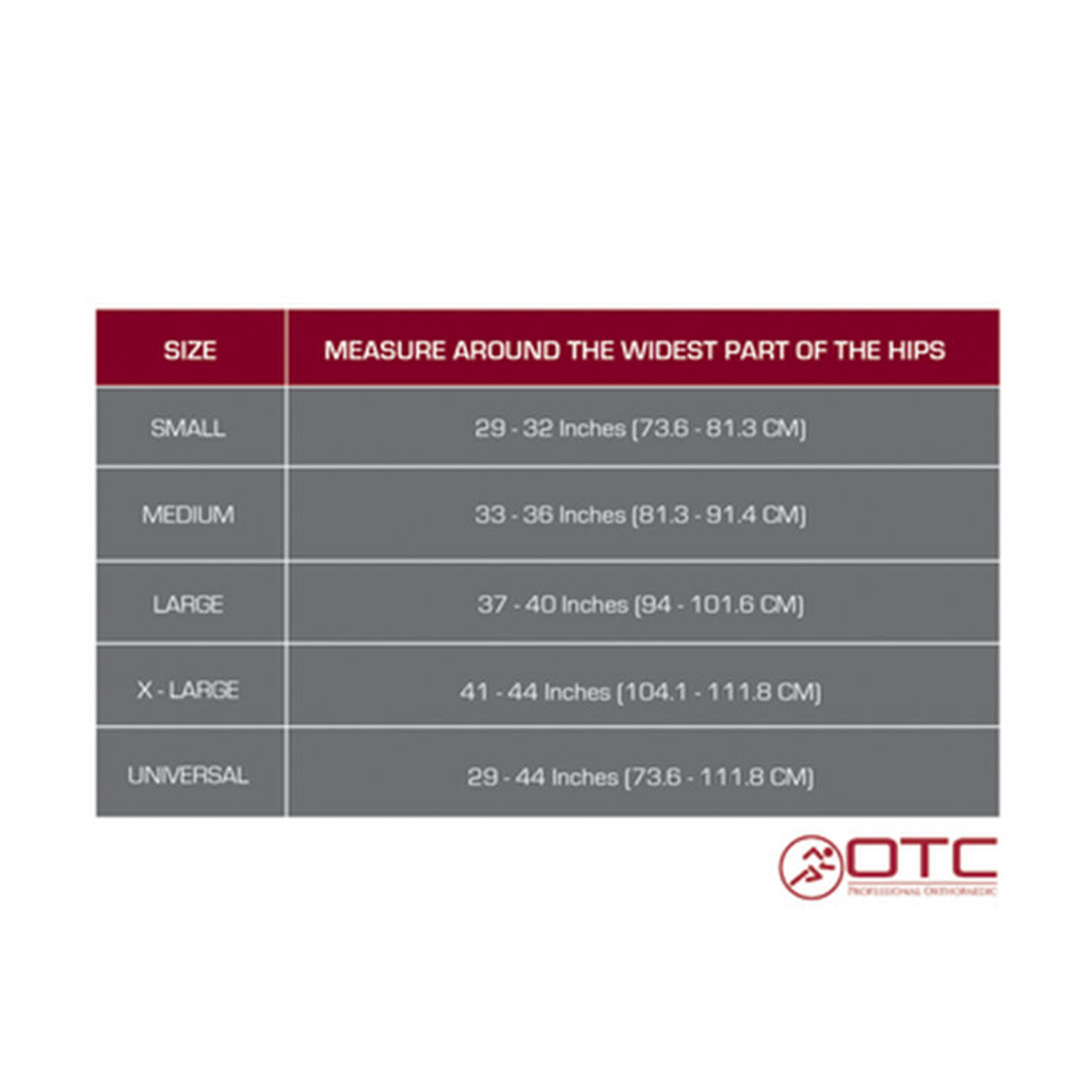 Sizing guide
