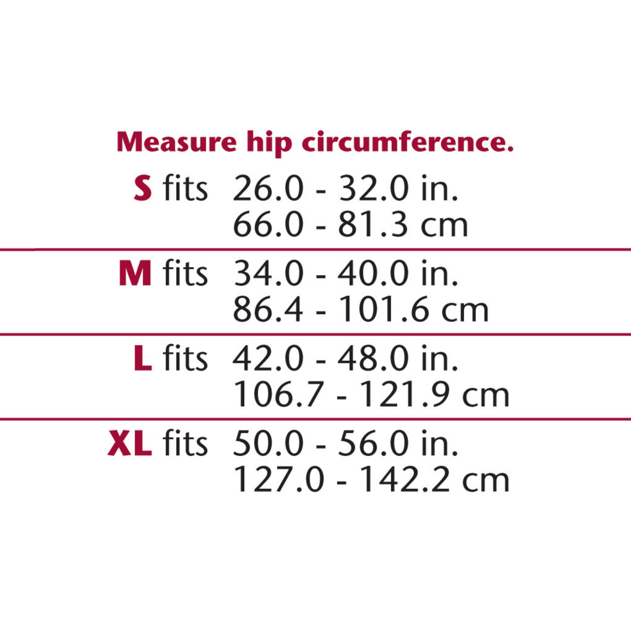 Sizing guide