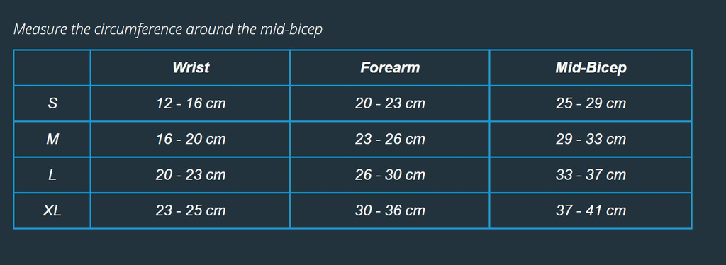 Sizing guide