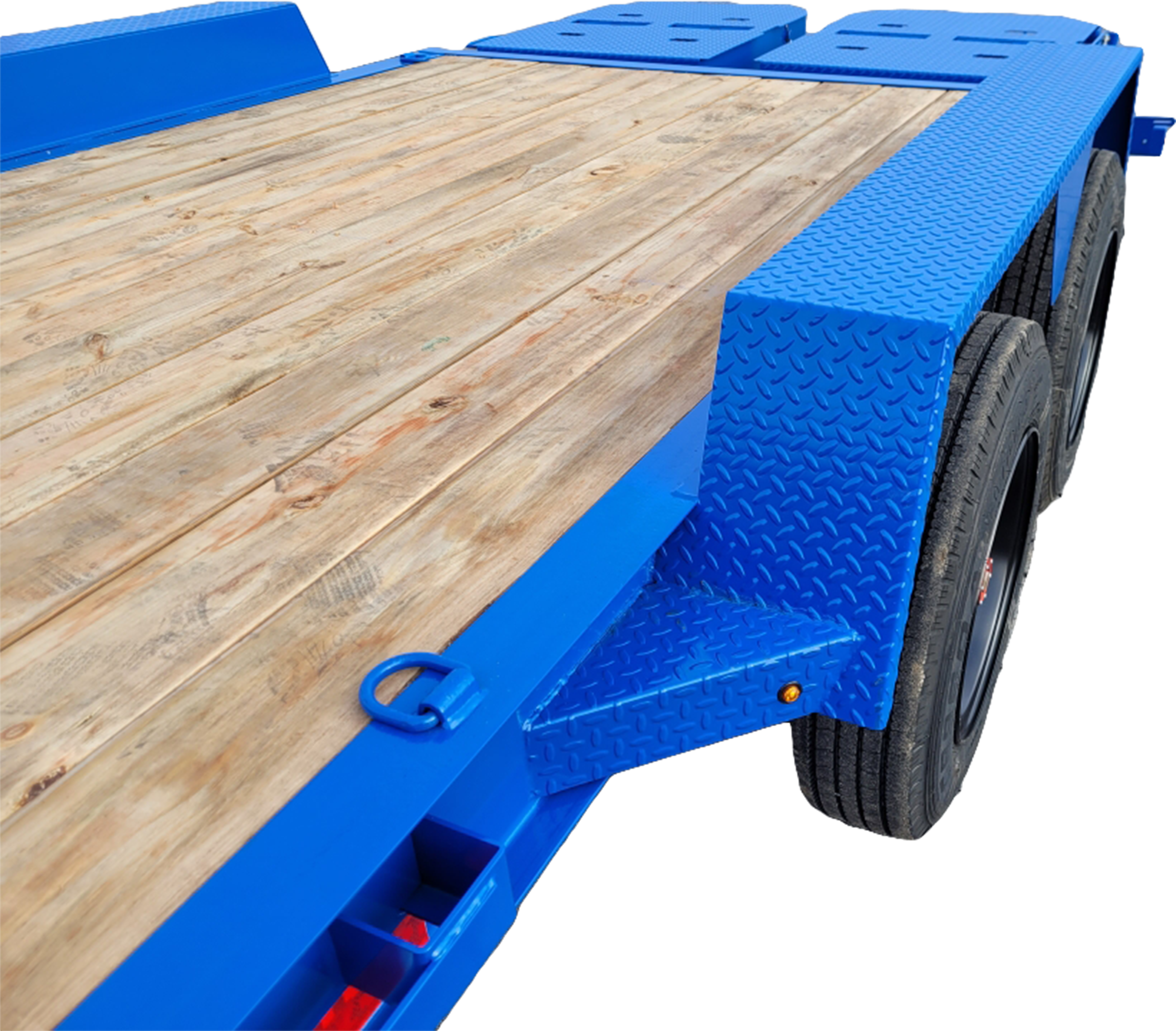 D-Rings, Stake Pockets, and Rub Rail