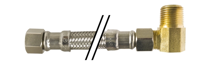 3/8 COMP x MIP Elbow