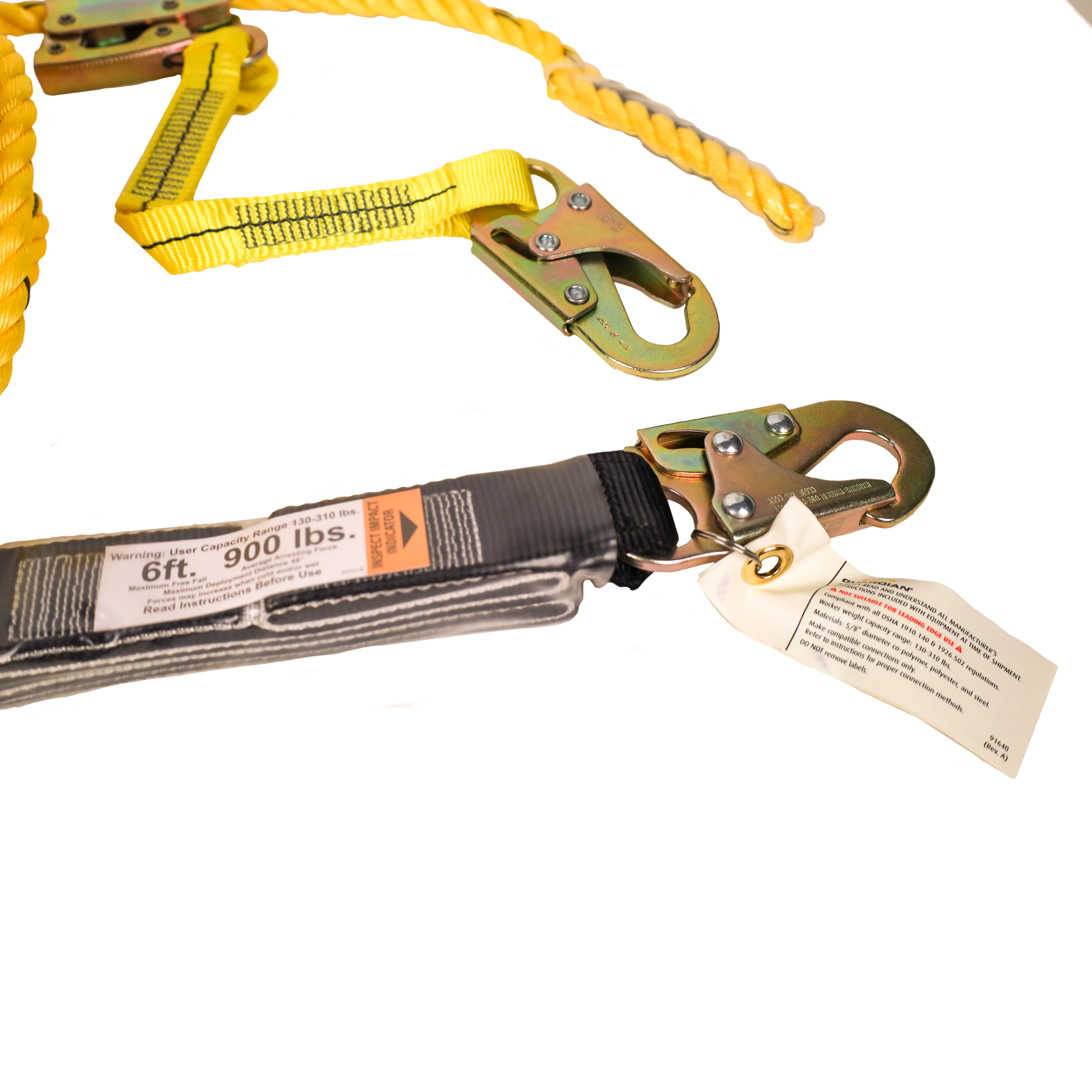 Poly Steel Rope Vertical Lifeline Assembly (International