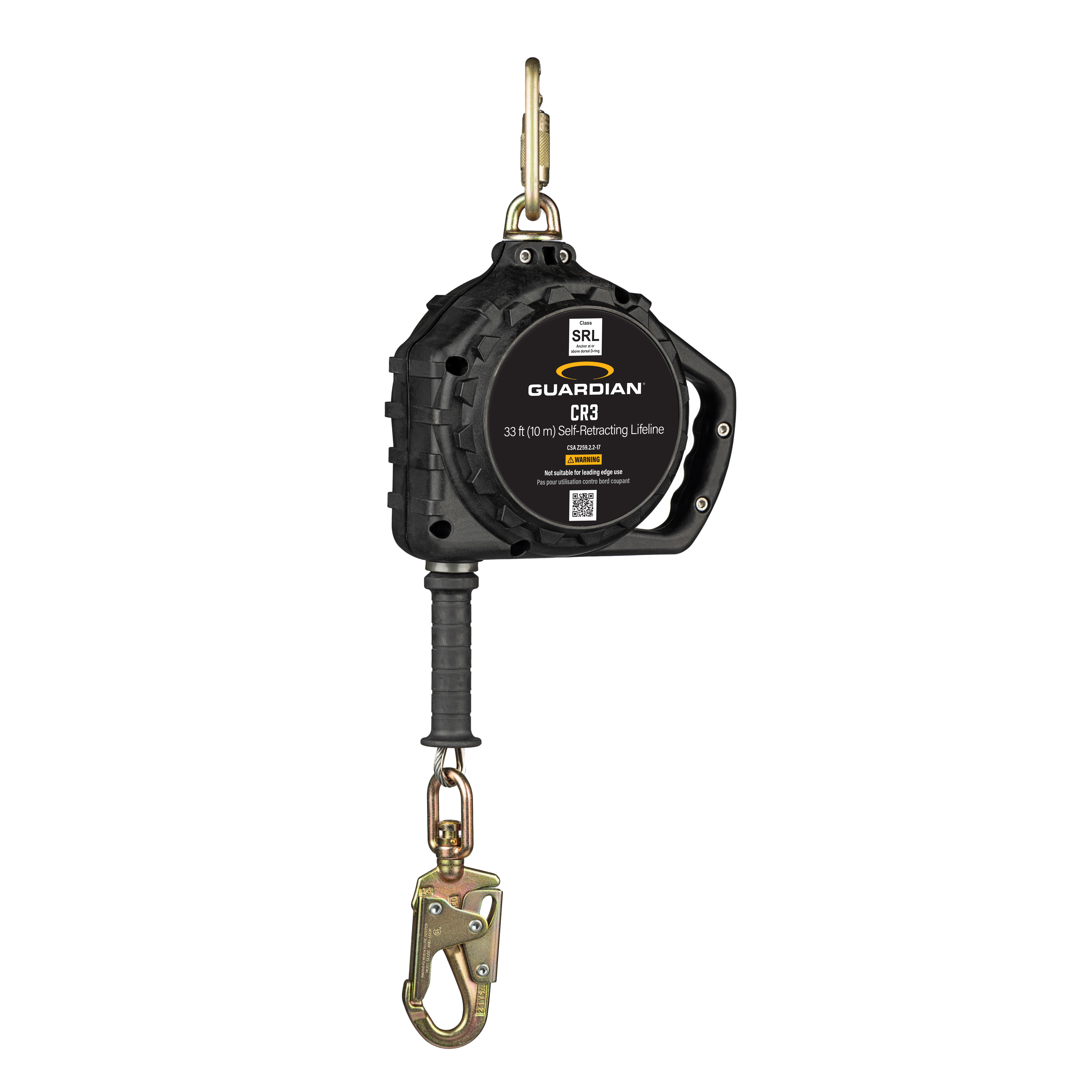 33FT RTOVZON Self Retracting Lifeline, Fall Arrest Fall Protection Dua Alloy Steel Hook Steel Wire Rope Heavy Duty Retractable Lanyard Roofing Lifeline Srl Safety Lanyard