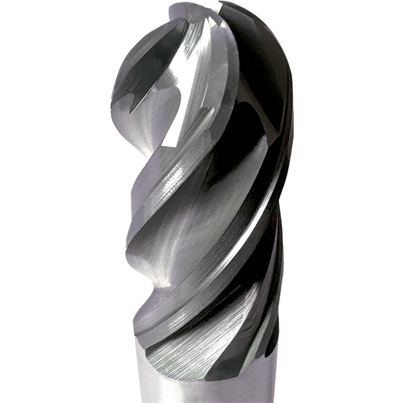 5.00mm Dia, 4 Flute, Ball Nose End Mill - 46356 |