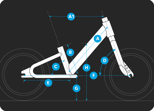 bike geometry diagram