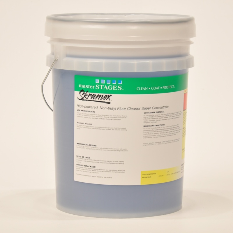 Master STAGES™ Skramex™ | High-powered, Non-butyl Floor Cleaner Super Concentrate | 5-gallon pail