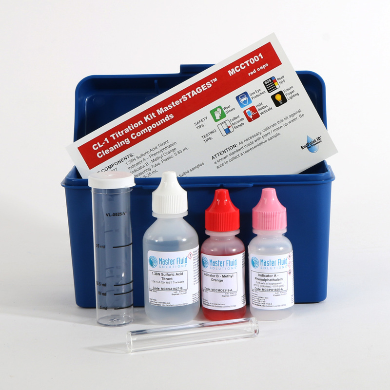 CL-1 Titration Kit | Titration kit for Master STAGES™ cleaning compounds |  