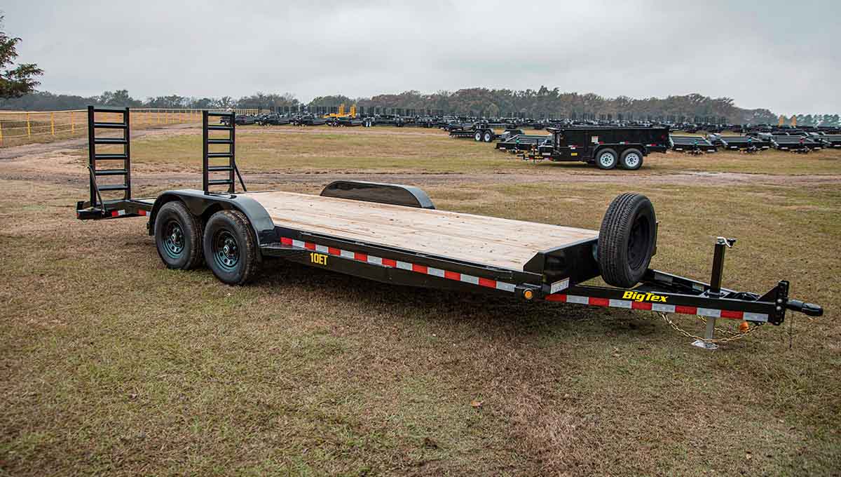 Big Tex 10ET, Equipment, 83" x 18', 9.9K, Dovetail, Mega Ramps Image 10