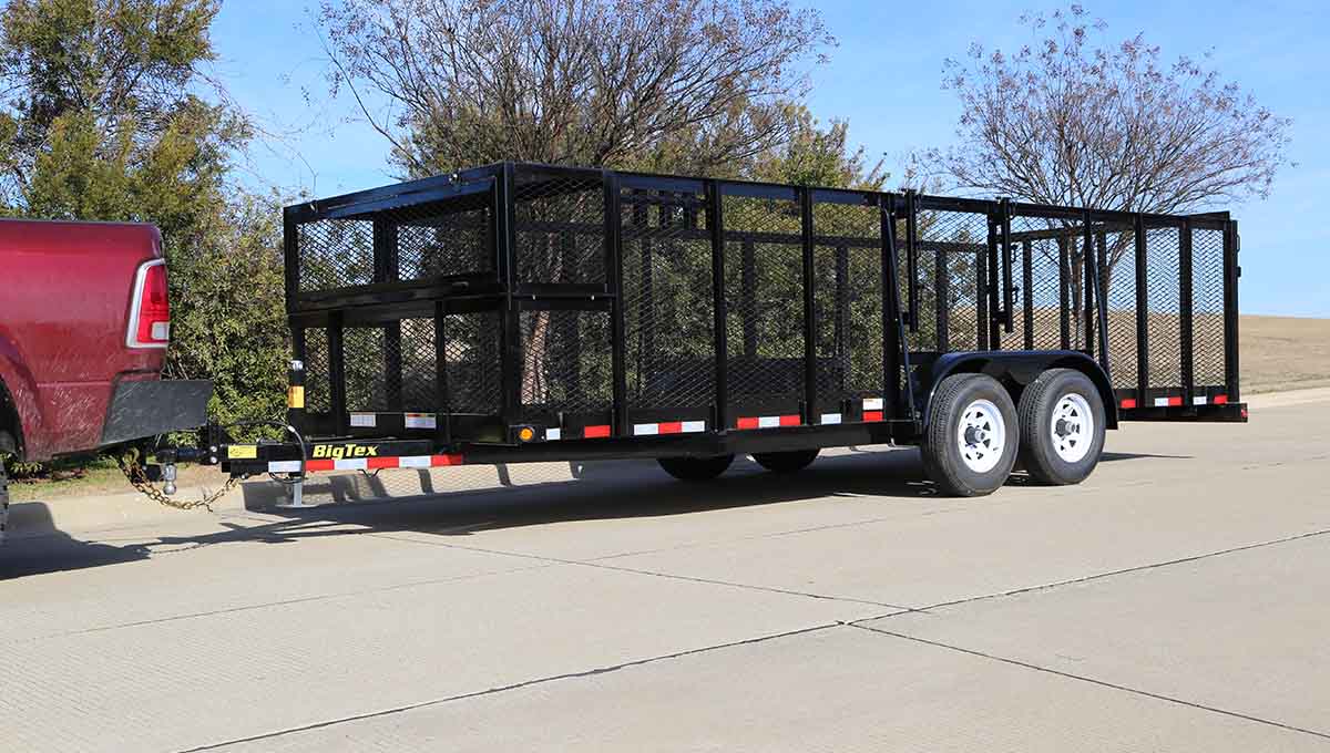 Big Tex 10LR 83" x 16 Pro Series Tandem Axle Landscape Trailer Image 1