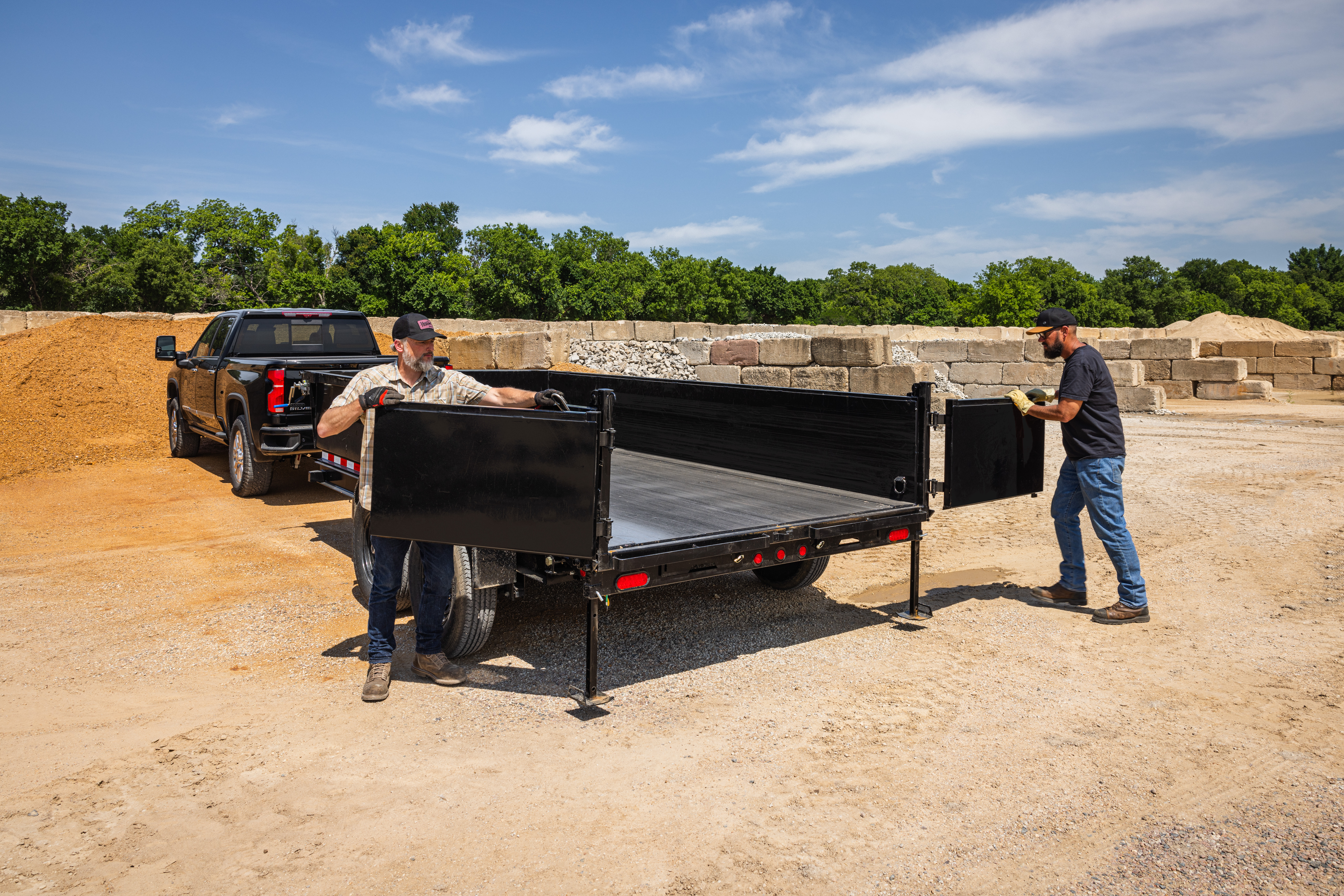 Big Tex 10LX, Dump, 83" x 12', 9.9K Image 5