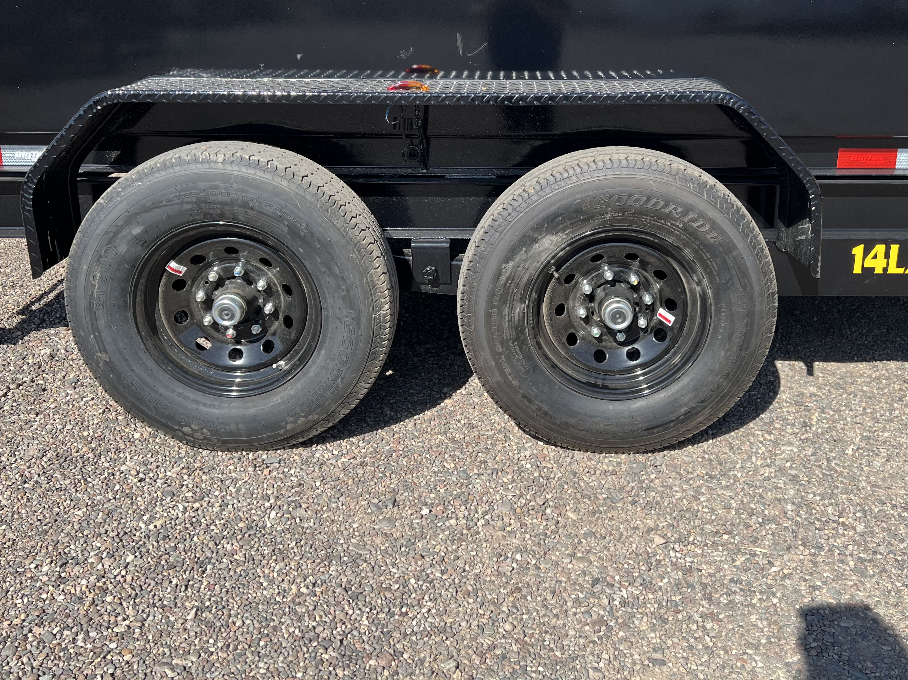 Big Tex 14LX, Dump, 83" x 14', 14K, 4' Sides Image 6
