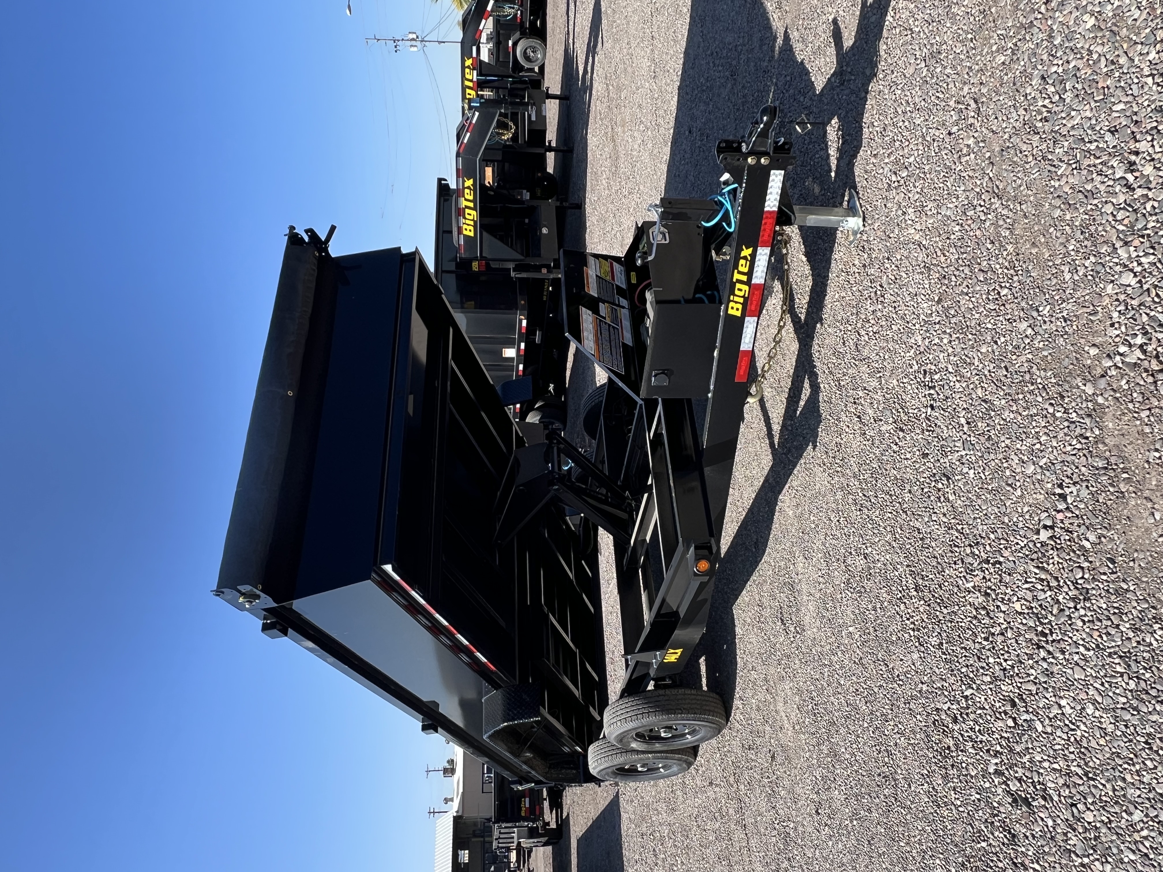 Big Tex 14LX, Dump, 83" x 14', 14K, 4' Sides Image 2