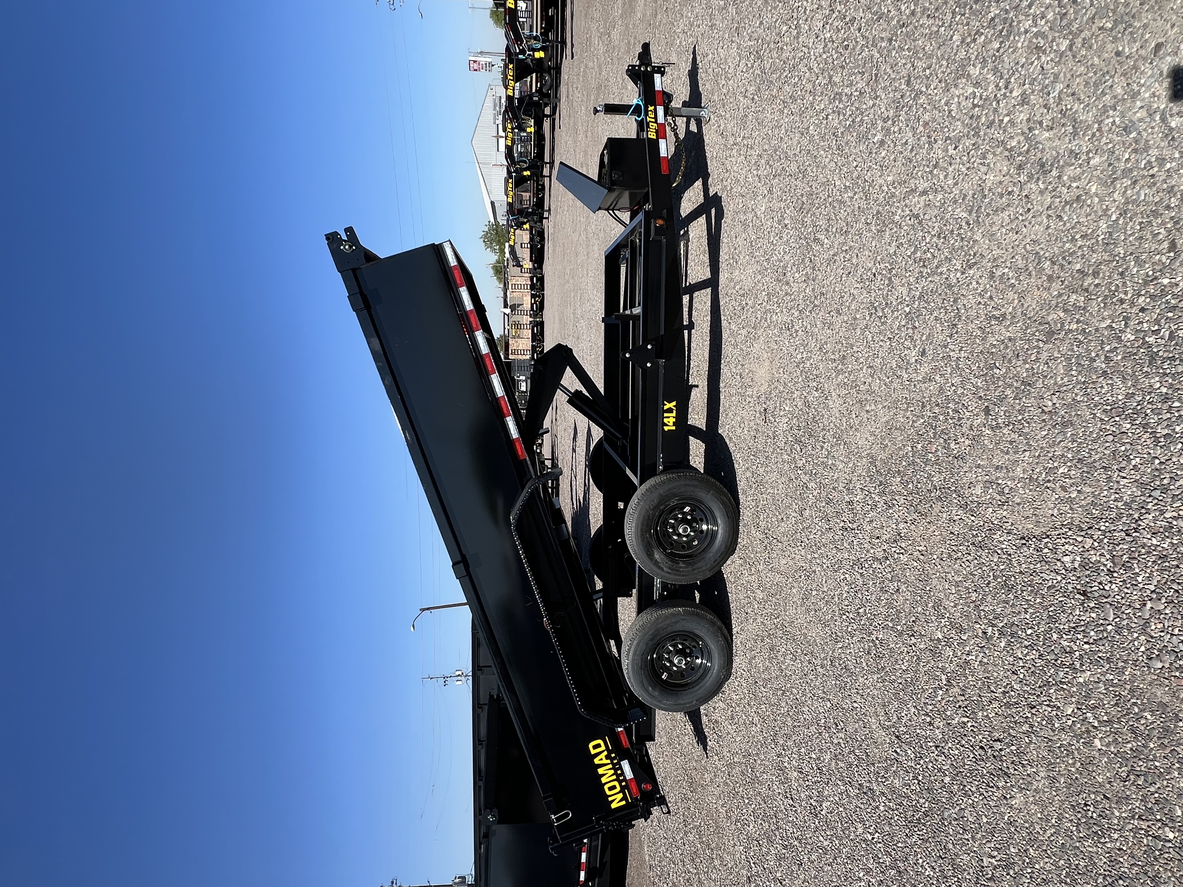 Big Tex 14LX, Dump, 83" x 14', 14K, 4' Sides Image 1
