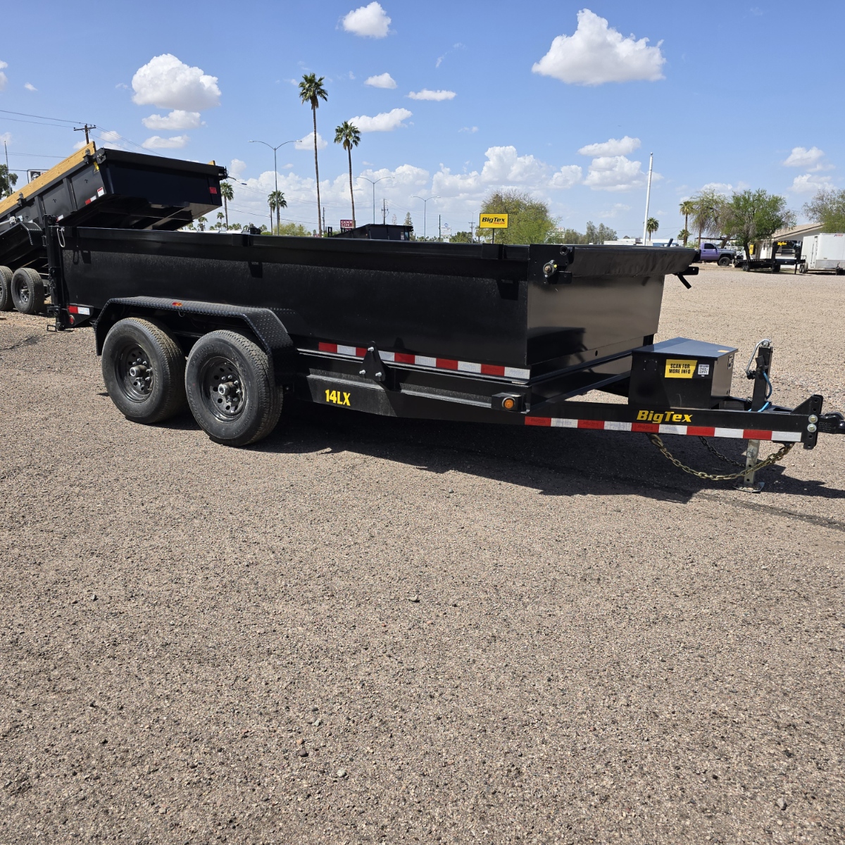 Big Tex 14LX, Dump, 83" x 14', 14K, 4' Sides Image 4