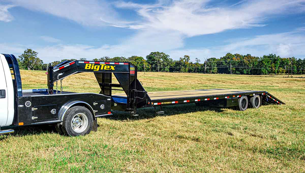 Big Tex 22GN-HDTS 102" x 35 (26 + 9) TD Gooseneck w/ Hydraulic Dovetail Image 3