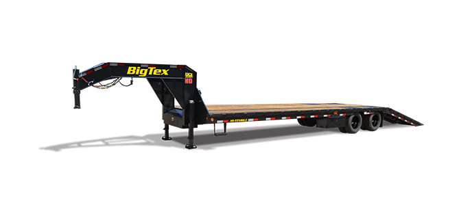 Big Tex 22GN-HDTS 102" x 35 (26 + 9) TD Gooseneck w/ Hydraulic Dovetail Image 0