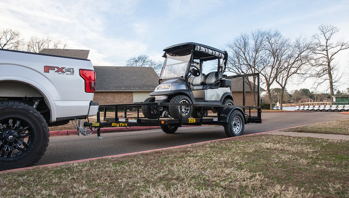 Big Tex 35ES 77" x 14 Economy Single Axle Utility Trailer Image 6