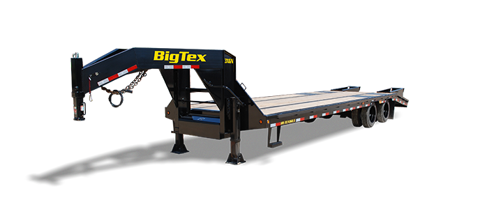 Big Tex 3XGN 102" x 20 + 5 Super Duty Tandem Dual Wheel Gooseneck Image 6