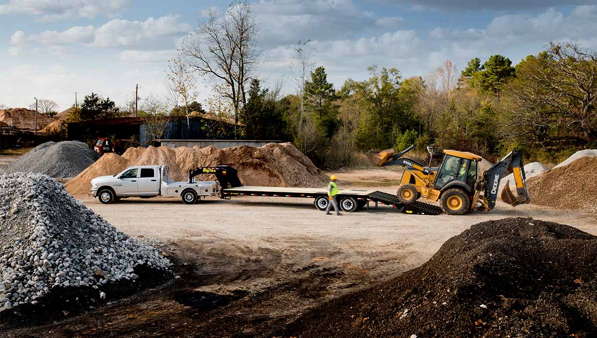 Big Tex 3XGN 102" x 20 + 5 Super Duty Tandem Dual Wheel Gooseneck Image 8