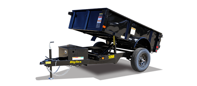 Big Tex 50SR, Dump, 60" x 8', 5K, Double Rear Doors Image 0