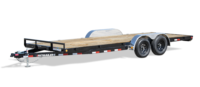 PJ C5, Car Hauler, 20' x 83", 7K, Spare Mount Image 0