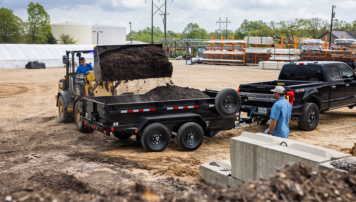 PJ D3, Dump, 12′ x 72″, 9.9k, Slide in Ramps Image 1