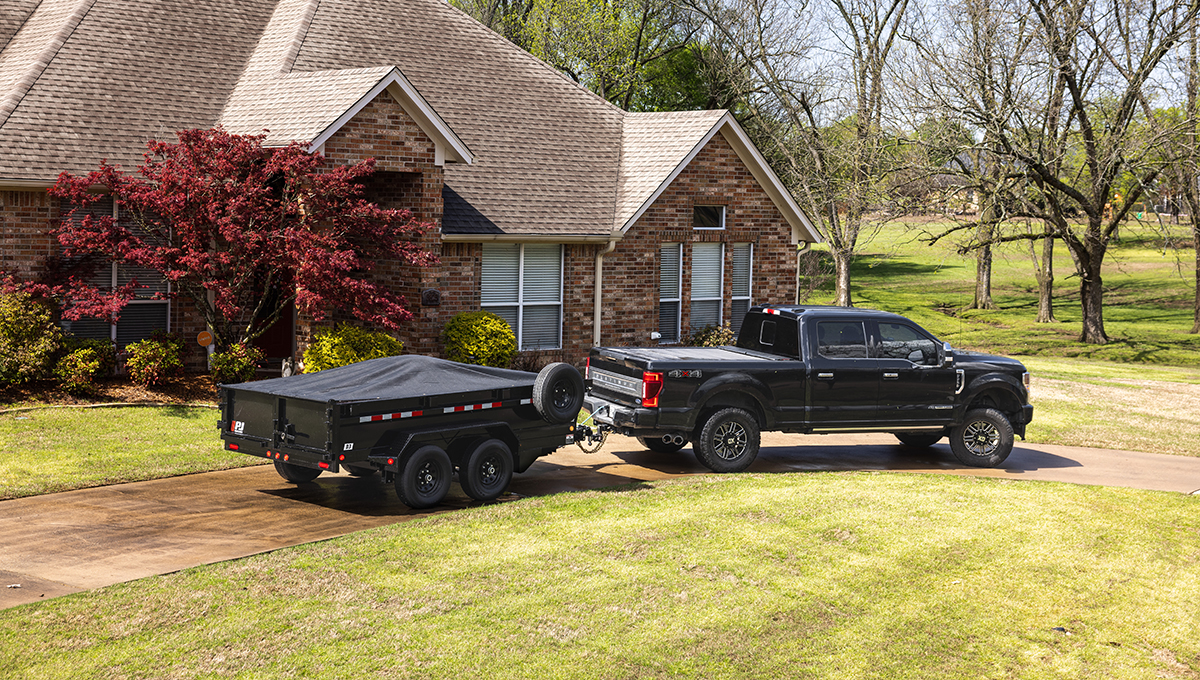 PJ D3, Dump, 12′ x 72″, 9.9k, Slide in Ramps Image 2