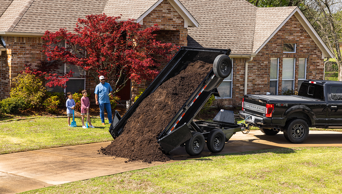 PJ D3, Dump, 12' x 72", 9.9k, Slide in Ramps Image 4