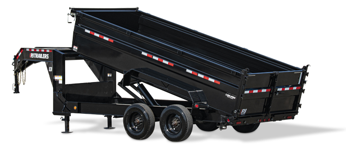 PJ DE, Dump, 16' x 83", 24k, Gooseneck Image 0