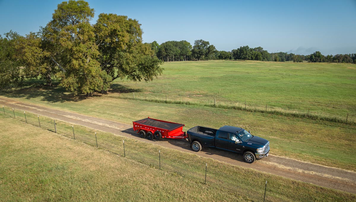 PJ TRAILERS DL14 PJ 7X14 DUMP,EB2,SM,TK,SIR,2WG 7G/FL RSS 2 WALK BLACK Image 3